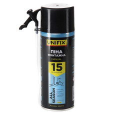 Піна ручна Всесезонна 15 л 300 мл UNIFIX