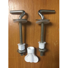 Кріплення для сидіння з нержавіючої сталі 9 см з ключем