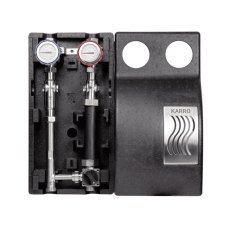 Насосна група 1" + термостат + трьохходовий змішувальний клапан KARRO
