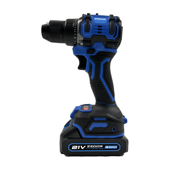 ZEGOR Акумуляторний шуруповерт 21v /1АКБ 2А /24міс.гарантія