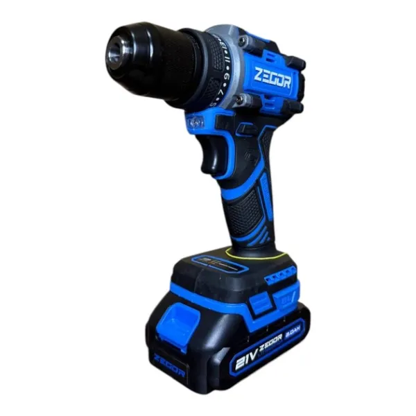 ZEGOR Акумуляторний шуруповерт 21v /1АКБ 2А /24міс.гарантія