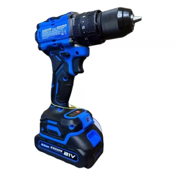 ZEGOR Акумуляторний шуруповерт 21v /1АКБ 2А /24міс.гарантія