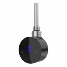 Тен Agate Black 600 W круглий з електронним керуванням, прихованого монтажу