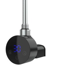 Тен Pro Onlyheat Agate Black Matte 0.6 кВт 1/2 53,5 см Прихованого монтажу