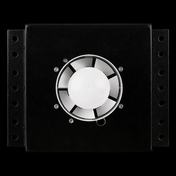 Вентилятор VENTS 100 Стоун Т чорний прихований монтаж