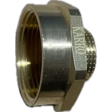 Ніпель KARRO 2 - 1 1/4" ЗЗ (жовтий) /10*300