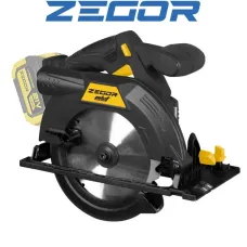 ZEGOR Акумуляторна циркулярна пила 21v /d165 /БЕЗ АКБ /36міс.гарантія