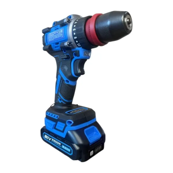 ZEGOR Акумуляторний шуруповерт 21v /ударний /1АКБ 2А/ДФР /24міс.гарантія