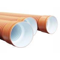 Труба гофрована GTR 200/6000 CN8 з раструбом