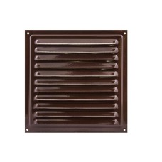 Решітка вентиляційна VENTS 250 коричнева/металева