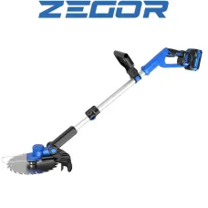 ZEGOR Акумуляторний тример 21v /d леза 225 /1 АКБ /24міс.гарантія