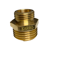 Ніпель KARRO 1/2 - 1" ЗЗ (жовтий)