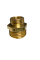 Ніпель KARRO 3/4 - 1/2" ЗЗ (жовтий)