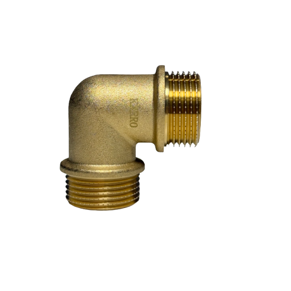 Коліно KARRO 1/2" ЗЗ (жовте)