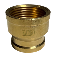 Муфта KARRO 3/4-1/2" ВВ (жовта)
