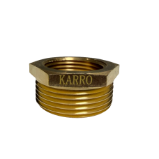 Футорка KARRO 1 1/2з-1в" (жовта) /10*100