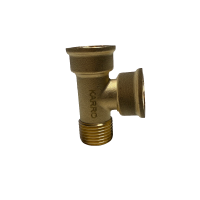 Трійник KARRO 1/2" ВВЗ (жовтий)