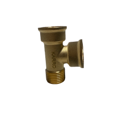 Трійник KARRO 1/2" ВВЗ (жовтий)