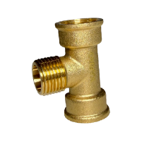 Трійник KARRO 1/2" ВЗВ (жовтий)