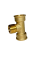 Трійник KARRO 1/2" ВЗВ (жовтий)
