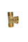 Трійник KARRO 1/2" ЗВЗ (жовтий)