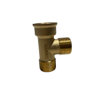 Трійник KARRO 1/2" ЗЗВ (жовтий)