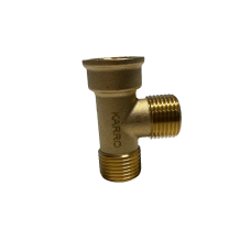 Трійник KARRO 1/2" ЗЗВ (жовтий)