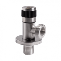 SOLONE Кран кутовий нерж 1/2"х3/4" DF-1043