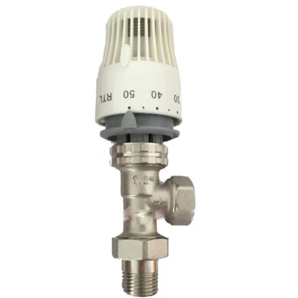 Кран термостатичний RTL 1/2 кут KARRO (кран+термоголовка)