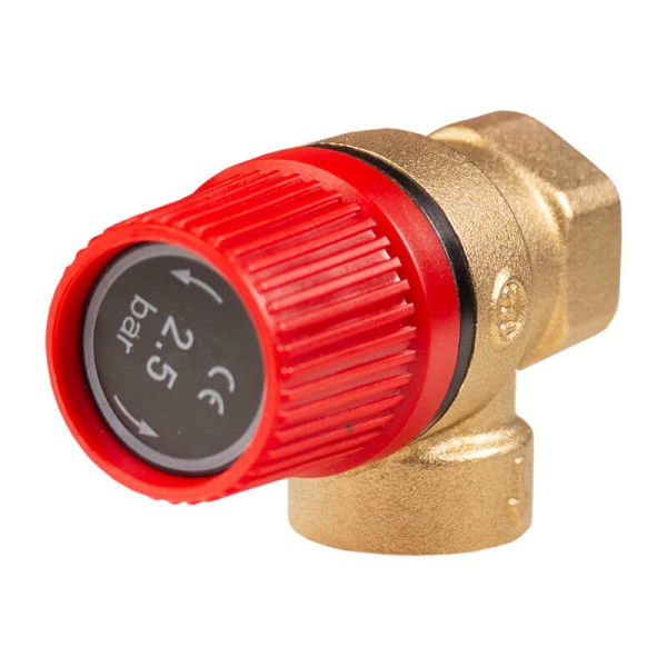 Запобіжний клапан 1/2 ВВ /2,5 бар.