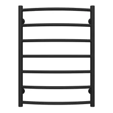 Рушникосушка Класік 500х700 Deffi (Чорна, нижнє підкл.)