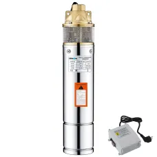 Насос глибинний вихровий ZEGOR /0,75Kw H58 Q2.7 /20m кабель/БЕЗ пульта/24міс.гарантія