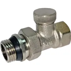 Кран радіаторний ZEGOR прямий/нижній