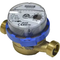 Лічильник Powogaz Apator для ХОЛОДНОЇ води -15 Без Гайок