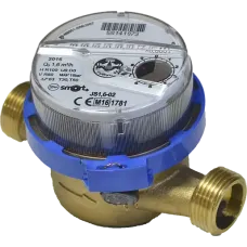 Лічильник Powogaz Apator для ХОЛОДНОЇ води -15 Без Гайок