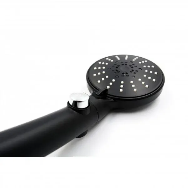 Лійка для душу кругла Чорна RR-011 ANGO