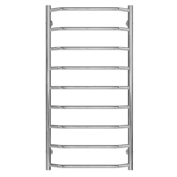 Рушникосушка Трапеція 500х1000 Deffi з полицею (Хром, нижнє підкл)