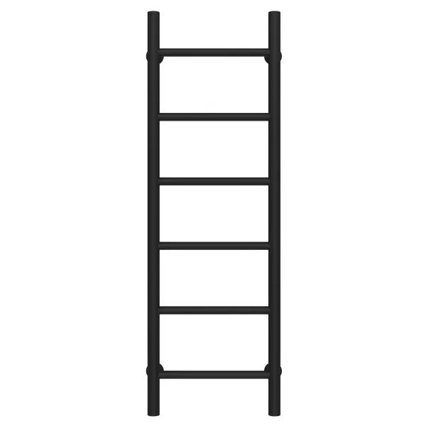 Рушникосушка Оріон 300*1000 Deffi (Чорний, нижнє підкл.)