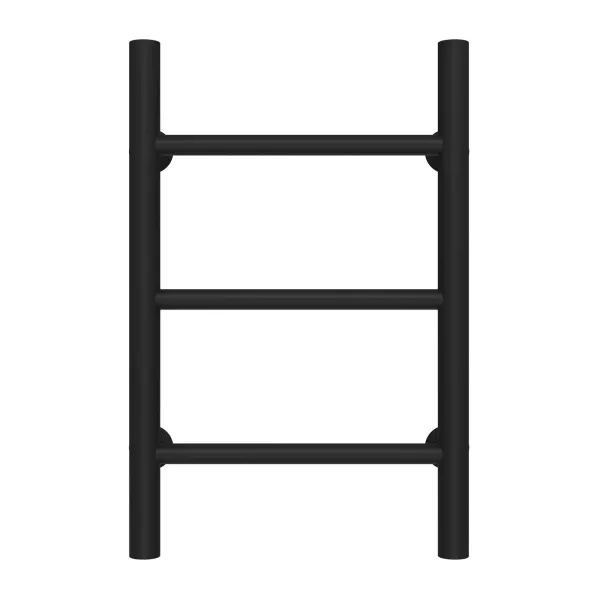 Рушникосушка Оріон 300*500 Deffi (Чорний, нижнє підкл.)