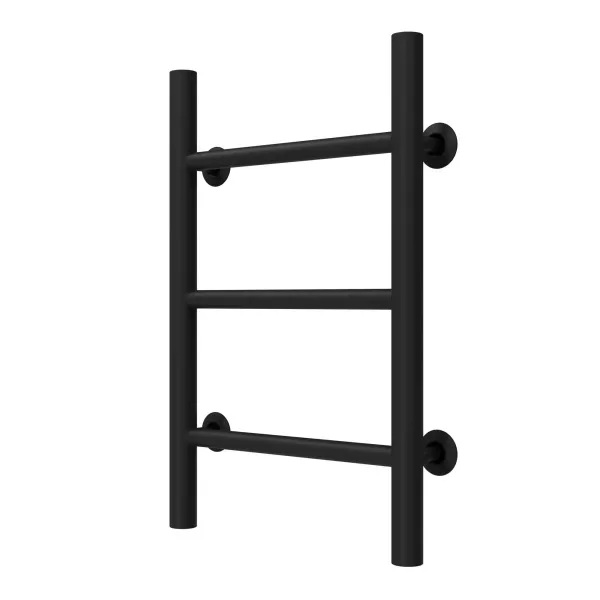 Рушникосушка Оріон 300*500 Deffi (Чорний, нижнє підкл.)