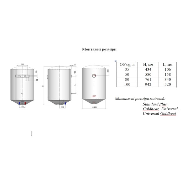 Бойлер WHP MAX 50