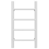 Рушникосушка Оріон 300*600 Deffi (Біла, нижнє підкл.)