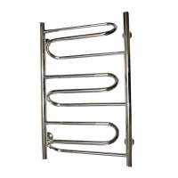 Рушникосушка 450*750 (нержавіюча сталь, нижнє підключення)