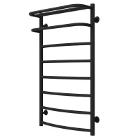 Рушникосушка Отель П8 500х900 Deffi (Чорна, нижнє підкл.)