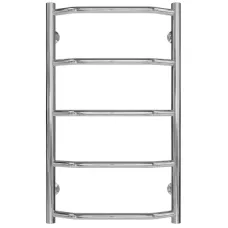 Рушникосушка Трапеція 400х700 Deffi з полицею (Хром, нижнє підкл.)