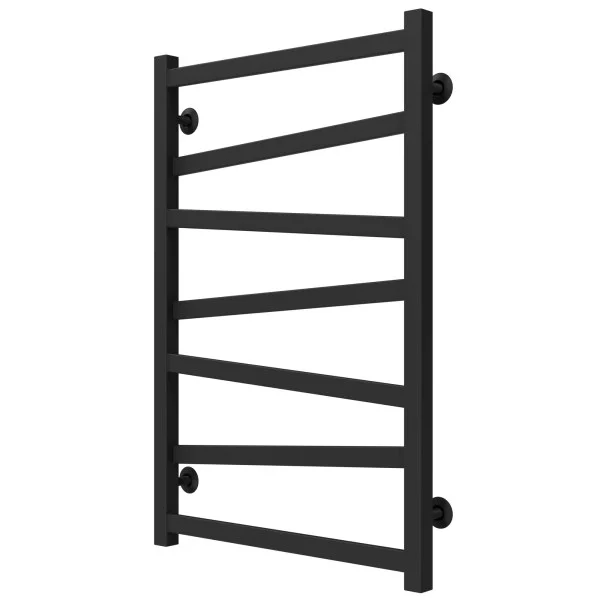 Рушникосушка Alpha 500*800 Deffi (Чорна, нижнє підкл.)