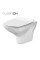 SET 548 Унітаз підвісний Cersanit CARINA CLEAN ON з дюропластовим сидінням Soft Close