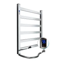 Рушникосушка електрична Авангард нержавійка 480х600 Sensor  (Ліва, 79Вт)