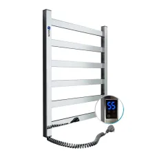 Рушникосушка електрична Авангард нержавійка 480х600 Sensor  (Ліва, 79Вт)