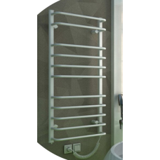 Рушникосушка електрична Heizung 860x550/ БІЛА / 161Вт /з терморегулятором